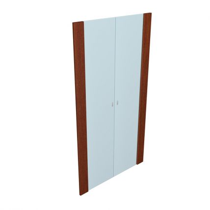 Двери для высокого шкафа, деревянные 01637
