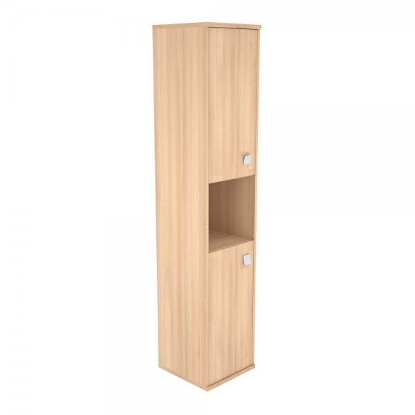 Шкаф высокий узкий закрытый с нишей Style Л.СУ-1.5л