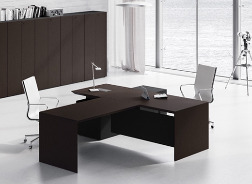Набор мебели для кабинета руководителя MultipliCEO №2 Дуб темный Черный