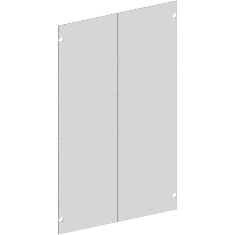 Двери Vita стеклянные 4.3 средние (прозрачные, 766x4x1148 мм, 2 штуки в упаковке)