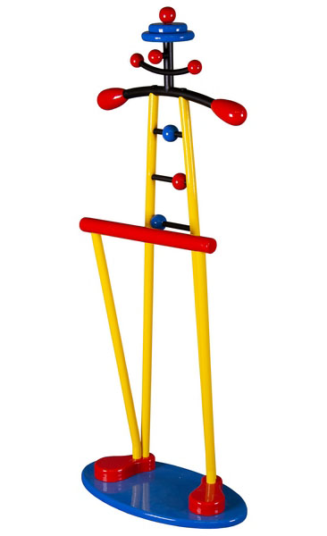 Костюмная детская Вешалка костюмная Клоун (Желтый / красный / синий)