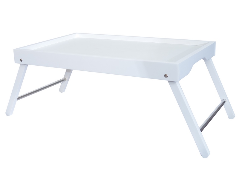 Сервировочный стол Столик - поднос Селена (Белый)